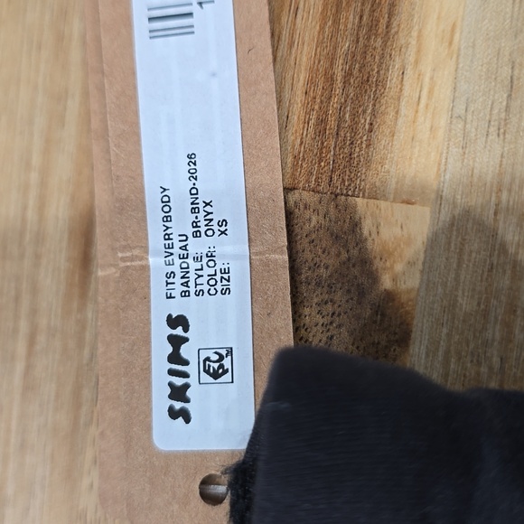 SKIMS Kim Kardashian Women's XS Fits Everybody Bandeau New w/ Tags! - Picture 2 of 3